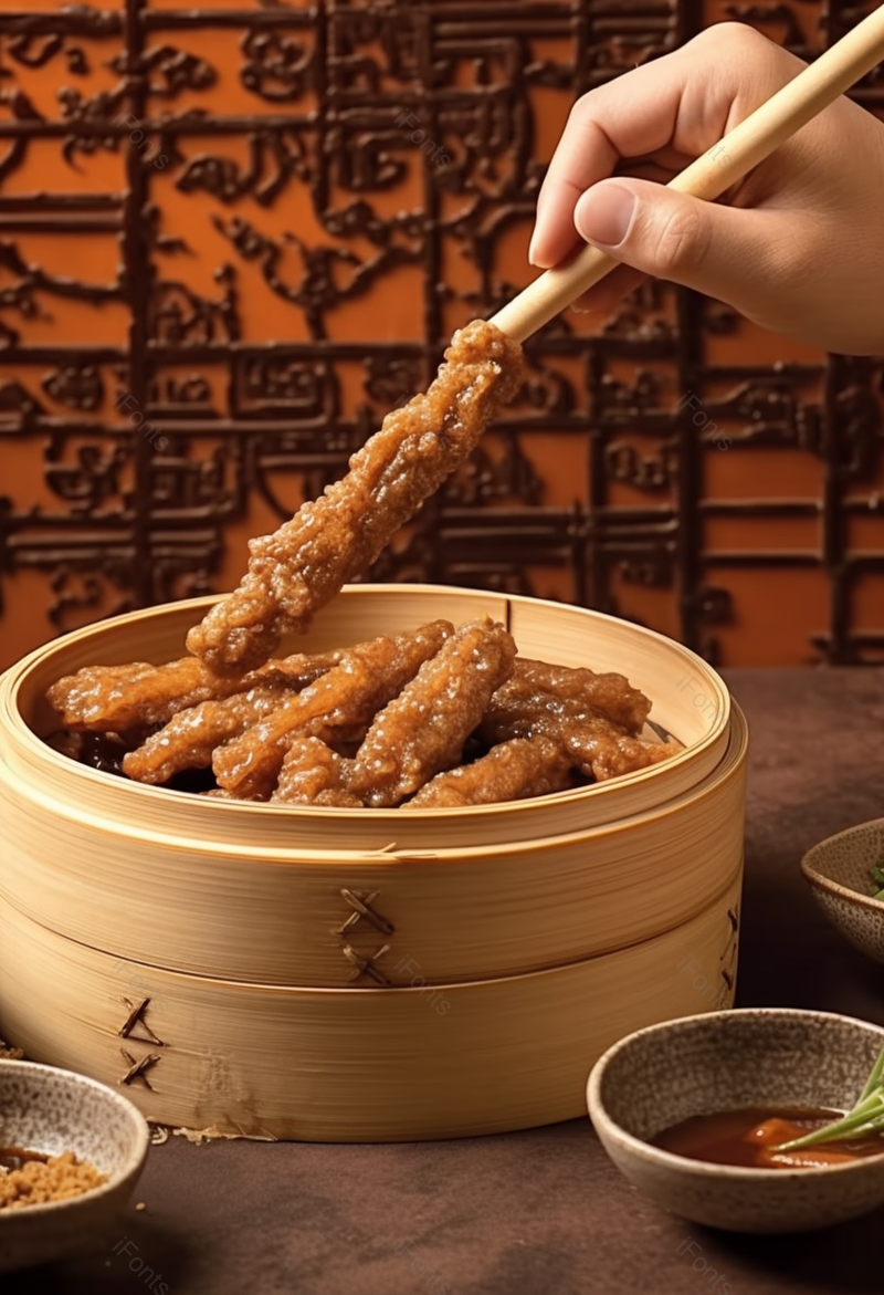 蒸笼里的美食酥肉,高清,摄影图,摄影图片,图片大全,摄影图免费下载